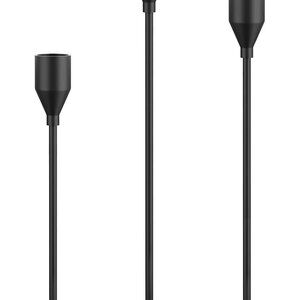 New Matte Black Taper Candle Holders, Set of 3 Metal Candlestick Holders for Can
